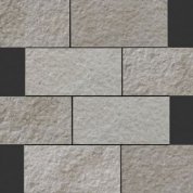 Neocountry grey bocciardato mosaico